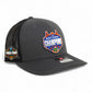 Florida Gators 2025 Final Four National Champions Snapback Trucker Hat- Charcoal/ Black