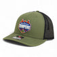 Florida Gators 2025 Basketball National Champions Snapback Trucker Hat- Loden/ Black