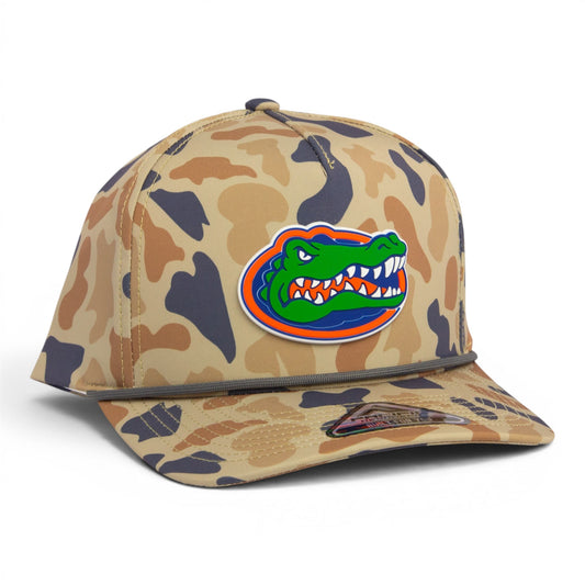 Florida Gators 3D Duck Camo Rope Hat- Canyon