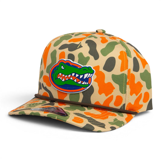 Florida Gators 3D Duck Camo Rope Hat- Blaze Camo