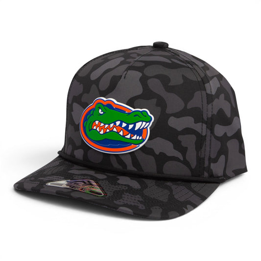 Florida Gators 3D Duck Camo Rope Hat- Blackout
