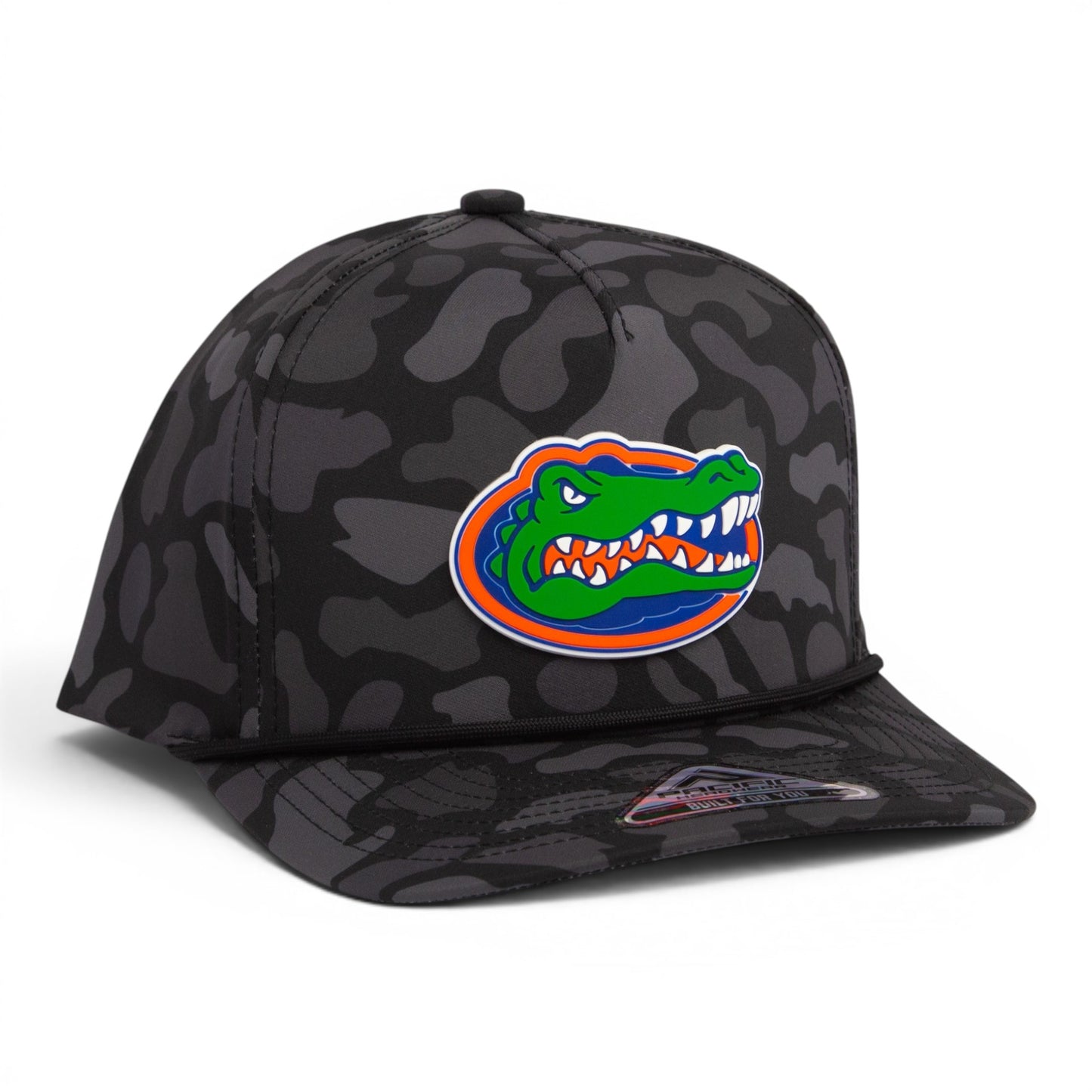Florida Gators 3D Duck Camo Rope Hat- Blackout