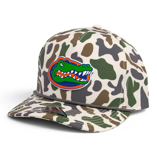 Florida Gators 3D Duck Camo Rope Hat- Timberline