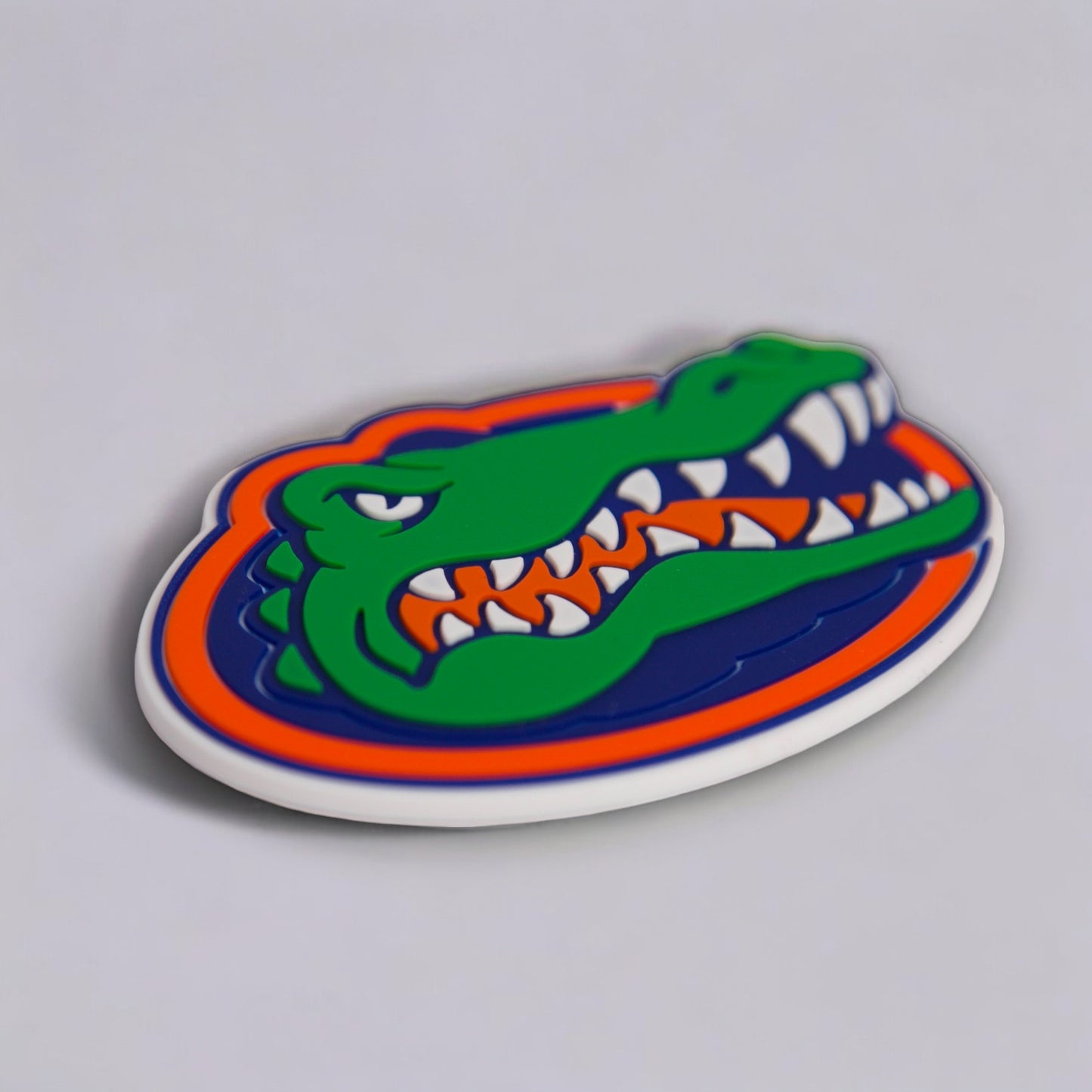 Florida Gators 3D YP Snapback Flat Bill Trucker Hat- Heather Grey/ Black