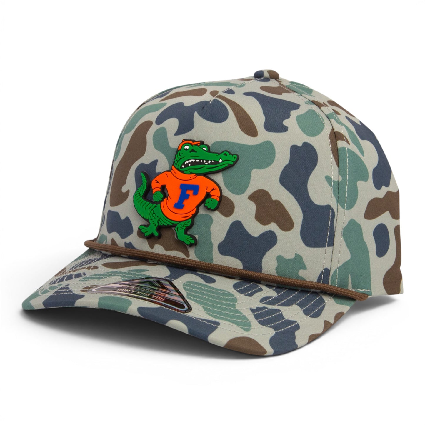 Florida Gators Retro Albert 3D Duck Camo Rope Hat- Mallard