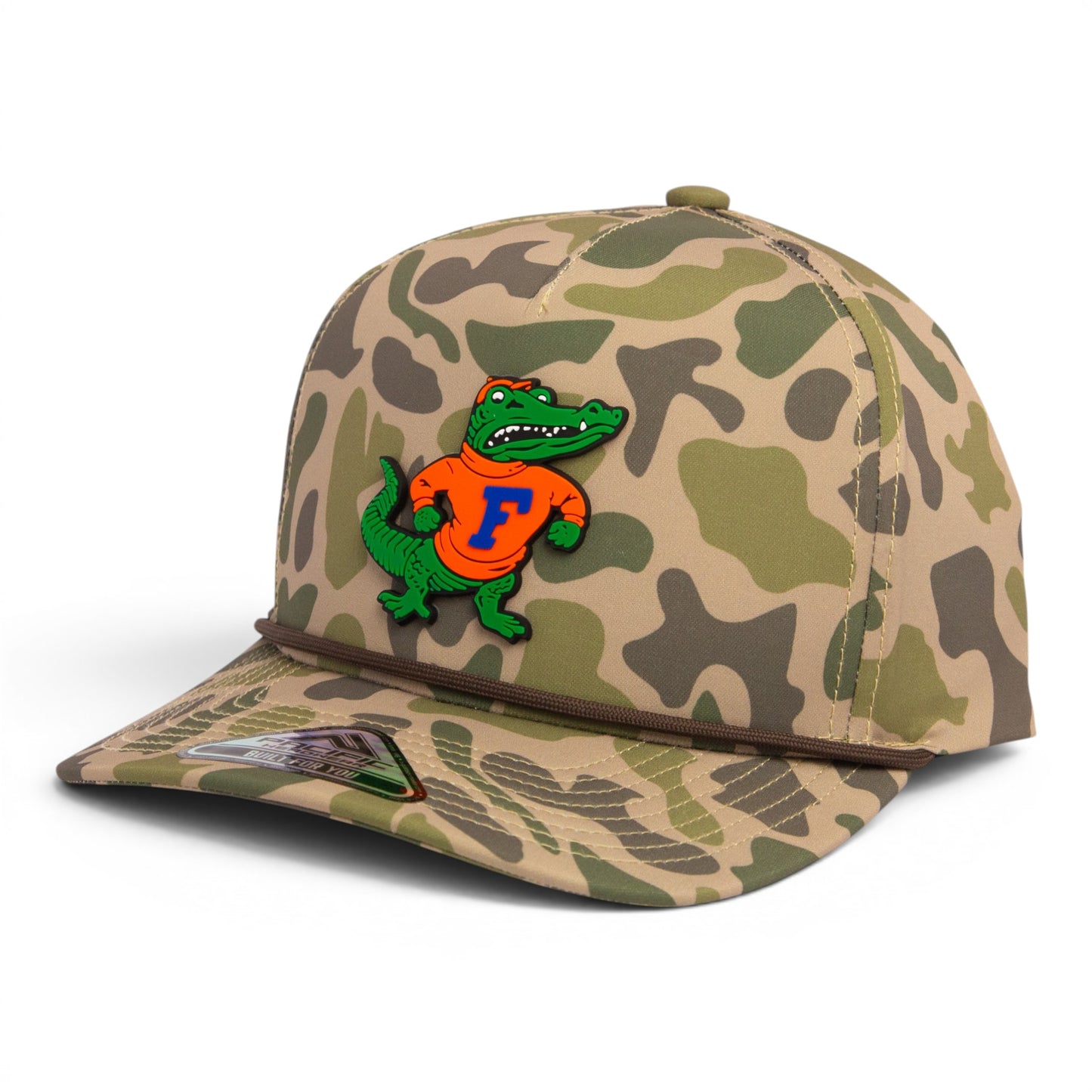 Florida Gators Retro Albert 3D Duck Camo Rope Hat- Coastland