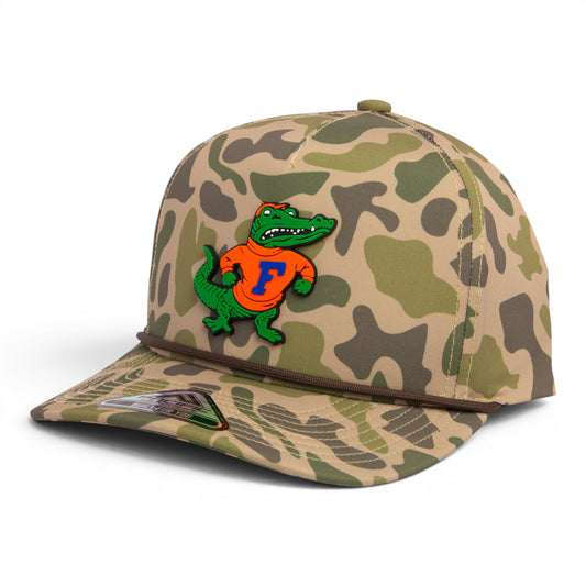 Florida Gators Retro Albert 3D Duck Camo Rope Hat- Coastland