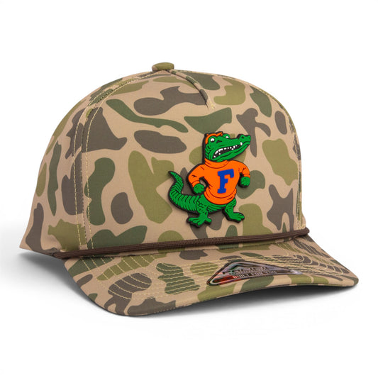 Florida Gators Retro Albert 3D Duck Camo Rope Hat- Coastland