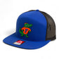 Florida Gators Retro Albert 3D Snapback Seven-Panel Flat Bill Trucker Hat- Royal/ Black