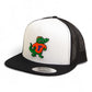 Florida Gators Retro Albert 3D YP Snapback Flat Bill Trucker Hat- White/ Black
