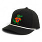 Florida Gators Retro Albert 3D Five Panel Classic Rope Hat- Black/ White