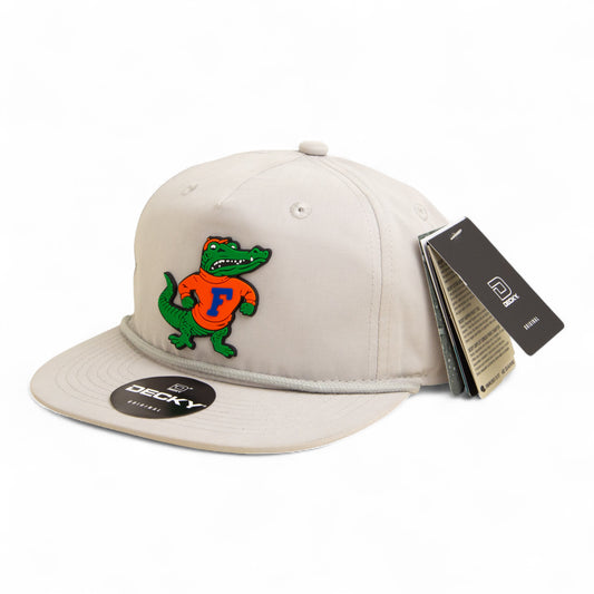 Florida Gators Retro Albert 3D Classic Rope Hat- Grey