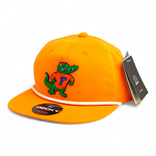Florida Gators Retro Albert 3D Classic Rope Hat- Orange/ White