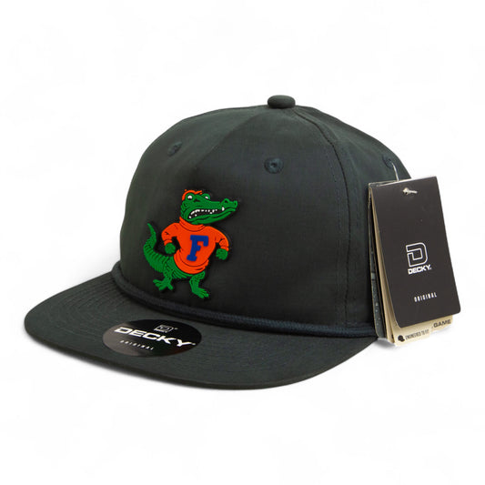 Florida Gators Retro Albert 3D Classic Rope Hat- Charcoal