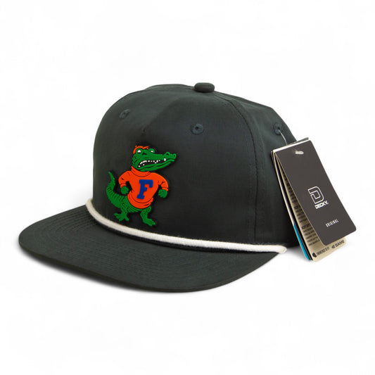 Florida Gators Retro Albert 3D Classic Rope Hat- Charcoal/ White