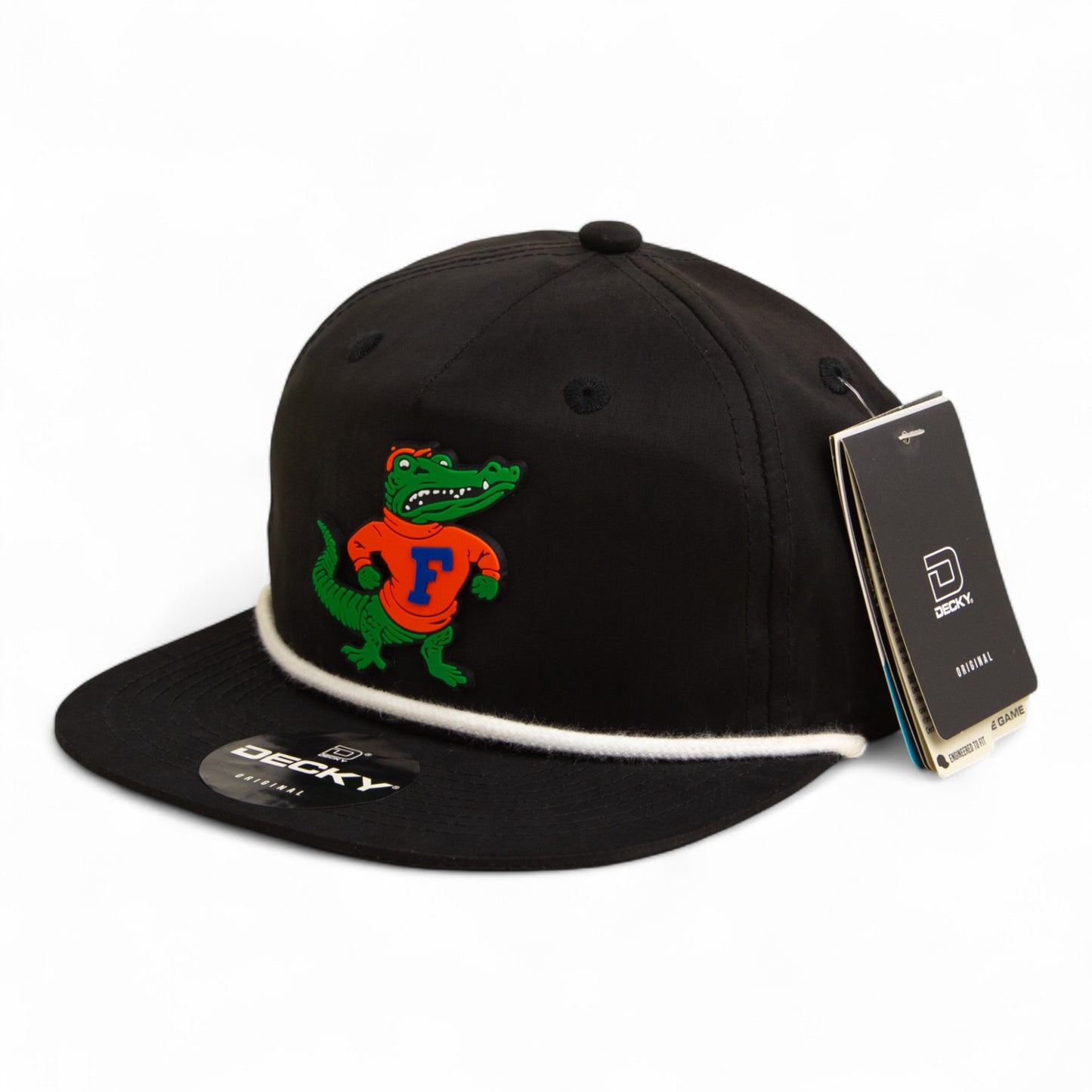 Florida Gators Retro Albert 3D Classic Rope Hat- Black/ White