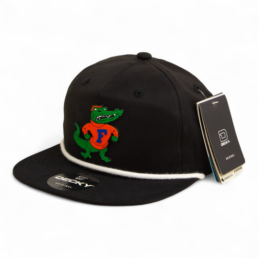 Florida Gators Retro Albert 3D Classic Rope Hat- Black/ White