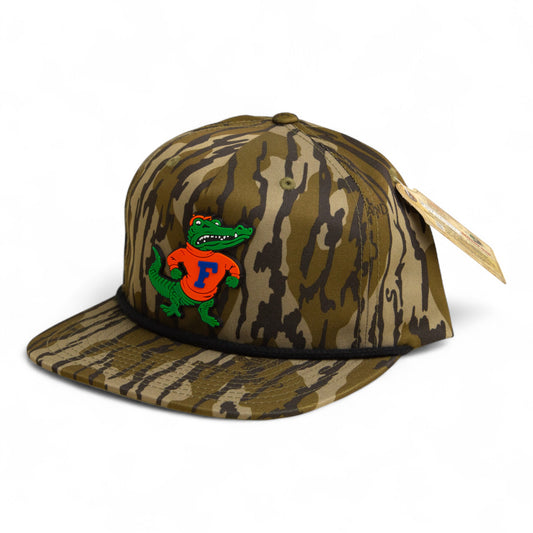 Florida Gators Retro Albert 3D Umpqua Rope Hat- Mossy Oak Bottomland/ Black