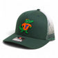 Florida Gators Retro Albert 3D Snapback Trucker Hat- Dark Green Fade