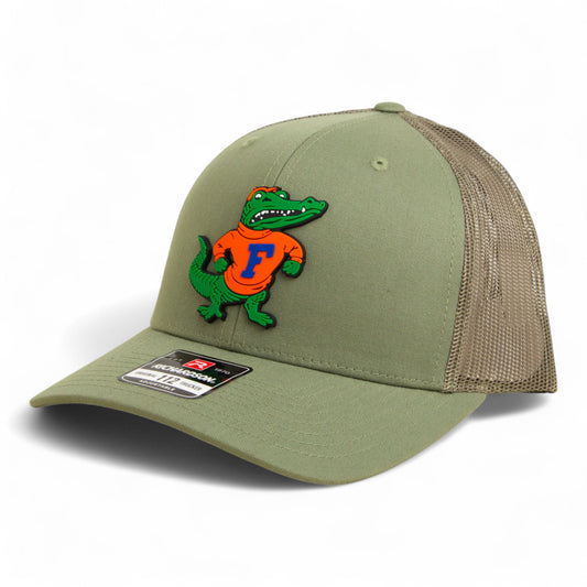 Florida Gators Retro Albert 3D Snapback Trucker Hat- Loden