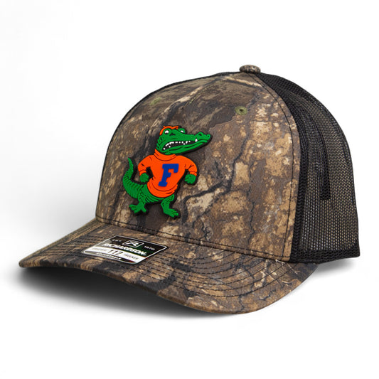 Florida Gators Retro Albert 3D Snapback Trucker Hat- Realtree Timber/ Black