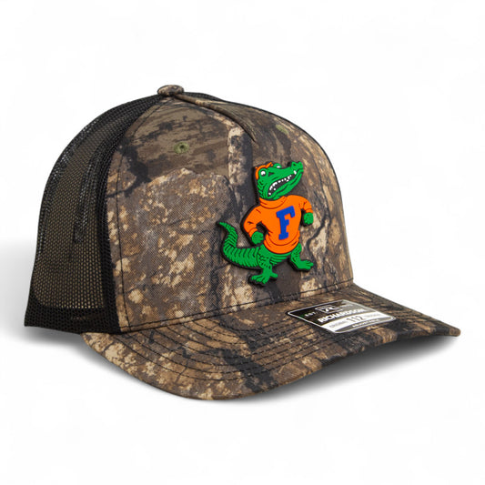 Florida Gators Retro Albert 3D Snapback Trucker Hat- Realtree Timber/ Black