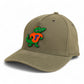 Florida Gators Retro Albert 3D Snapback Canvas Hat- Olive