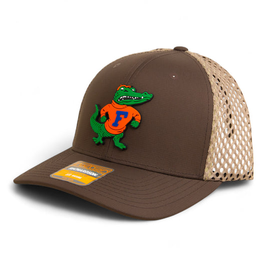Florida Gators Retro Albert 3D Snapback Tilikum Trucker Hat- Brown/ Tan