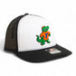 Florida Gators Retro Albert 3D Snapback Trucker Hat- White/ Black