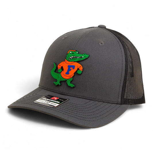 Florida Gators Retro Albert 3D Snapback Trucker Hat- Charcoal/ Black