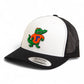 Florida Gators Retro Albert 3D YP Snapback Trucker Hat- White/ Black