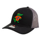 Florida Gators Retro Albert 3D Snapback Trucker Hat- Black/ Charcoal