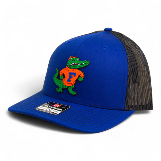 Florida Gators Retro Albert 3D Snapback Trucker Hat- Royal/ Black