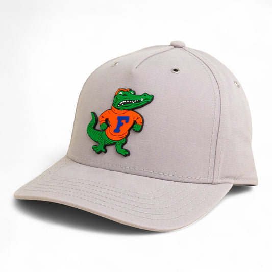 Florida Gators Retro Albert 3D Snapback Canvas Hat- Grey