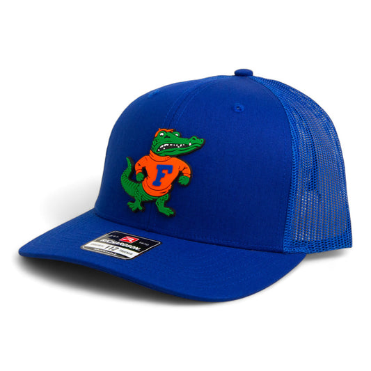 Florida Gators Retro Albert 3D Snapback Trucker Hat- Royal