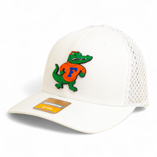 Florida Gators Retro Albert 3D Snapback Tilikum Trucker Hat- White