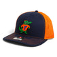 Florida Gators Retro Albert 3D Snapback Trucker Hat- Navy/ Orange