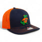 Florida Gators Retro Albert 3D Snapback Trucker Hat- Navy/ Orange