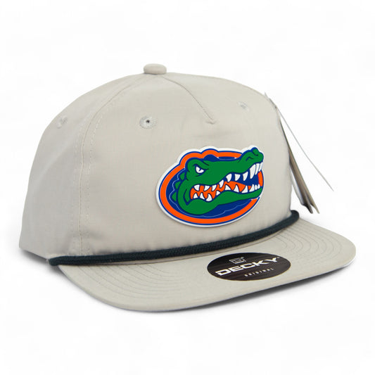 Florida Gators 3D Classic Rope Hat- Grey/ Charcoal