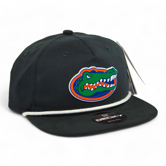 Florida Gators 3D Classic Rope Hat- Charcoal/ White