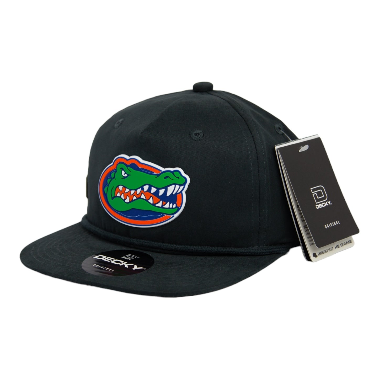 Florida Gators 2024 Men's College World Series 3D Classic Rope Hat- Charcoal