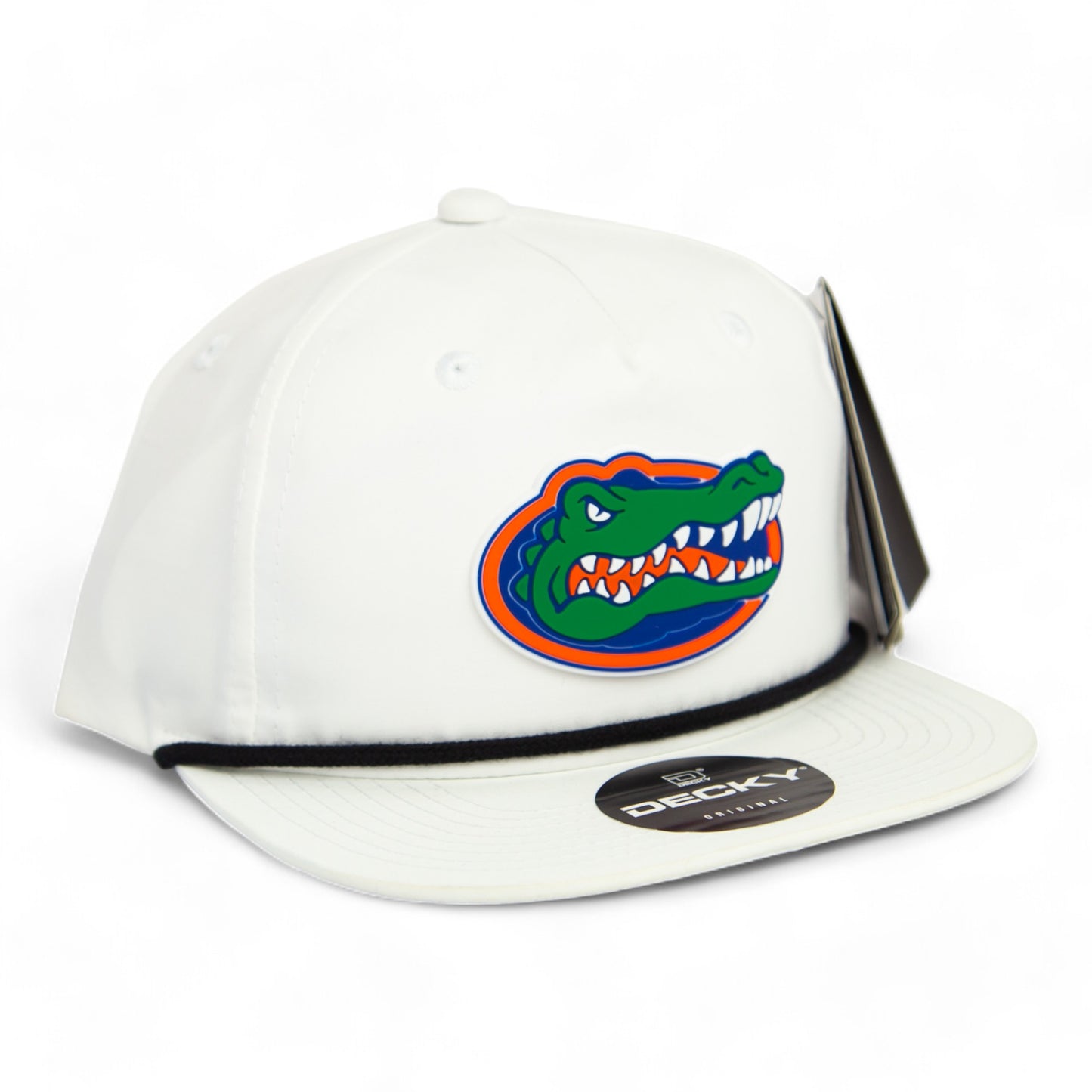 Florida Gators 3D Classic Rope Hat- White/ Black