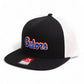 Florida Gators Script Blue 3D Wool Blend Flat Bill Hat- Black/ White