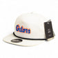 Florida Gators Script Blue 3D Perforated Rope Hat- White/ Black