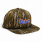 Florida Gators Script Blue 3D Umpqua Rope Hat- Mossy Oak Bottomland/ Black