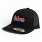 Florida Gators Script Blue 3D YP Snapback Trucker Hat- Black