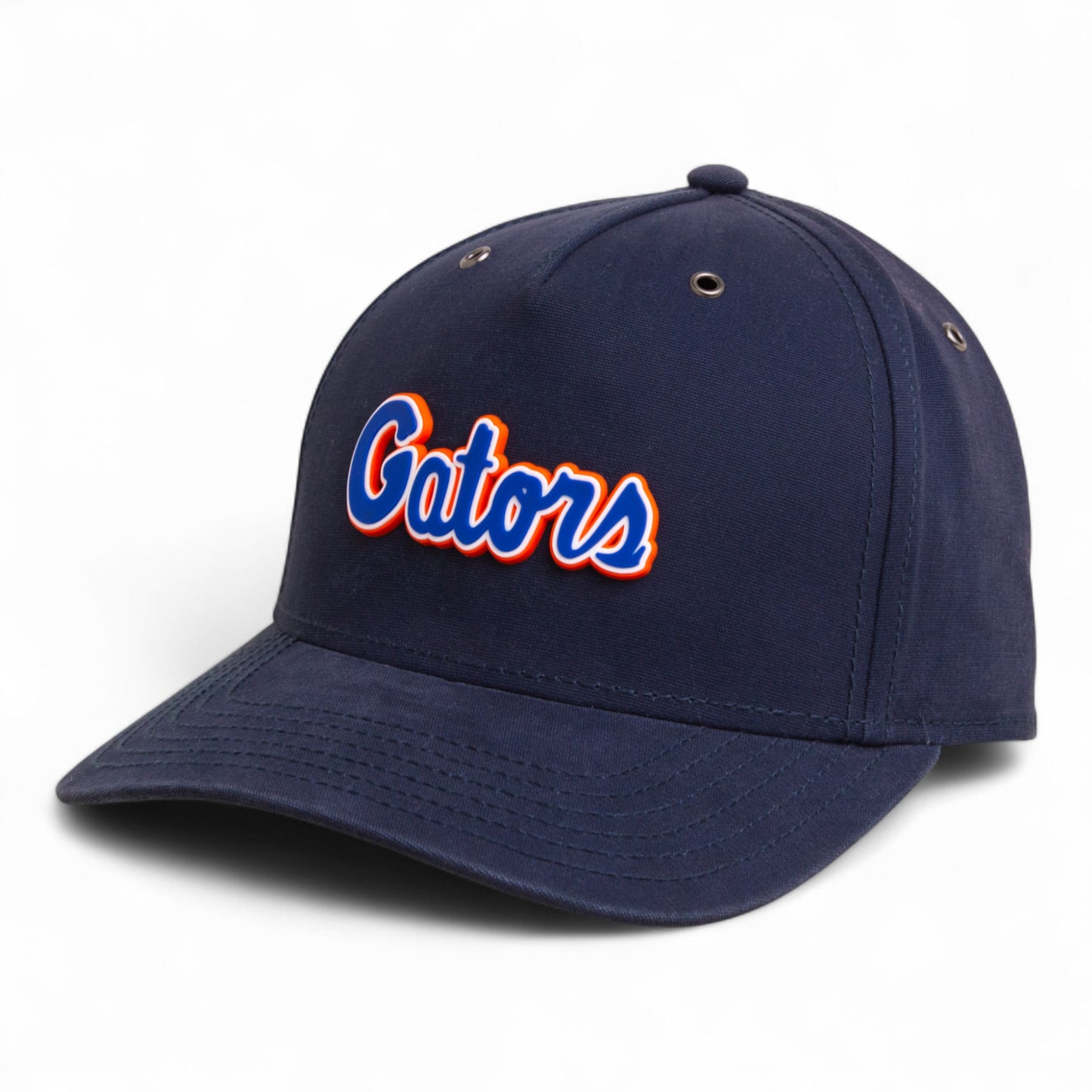 Florida Gators Script Blue 3D Snapback Canvas Hat- Navy