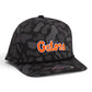 Florida Gators Script Orange 3D Duck Camo Rope Hat- Blackout