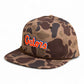 Florida Gators Script Orange 3D Umpqua Rope Hat- Bark Duck Camo/ Brown