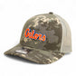 Florida Gators Script Orange 3D Snapback Trucker Hat- Military Digital Camo
